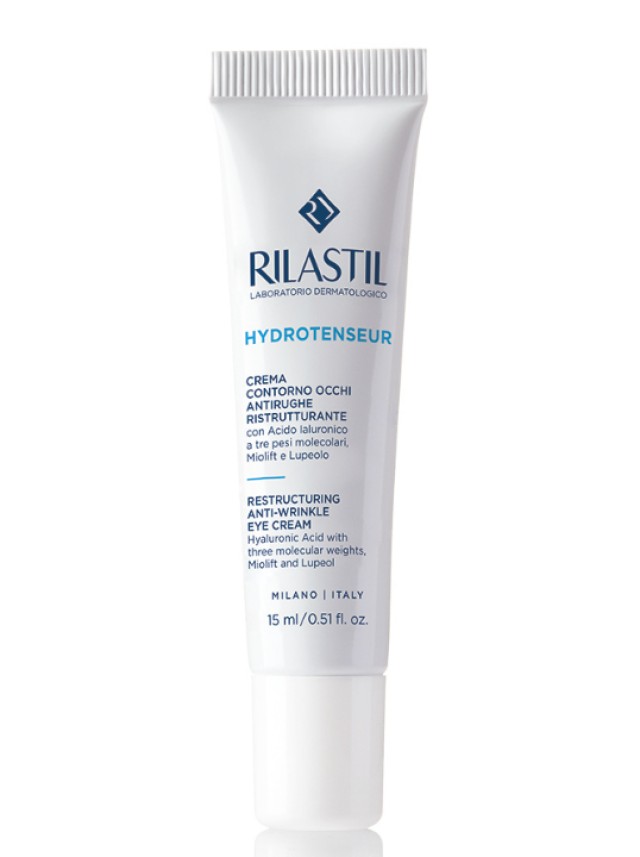 Rilastil Hydrotenseur Anti Wrinkle Eye Cream Αντιρυτιδική Κρέμα Ματιών Επανόρθωσης 15ml