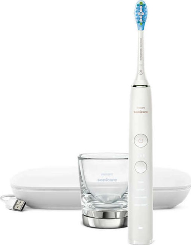 Philips Sonicare Diamond Clean 9000 White Edition Ηλεκτρική Οδοντόβουρ …