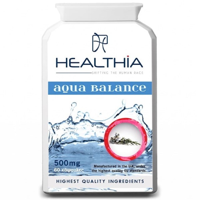 Healthia Aqua Balance 500mg Εξειδικευμένο Συμπλήρωμα Διατροφής για την … Healthia Aqua Balance 500mg Εξειδικευμένο Συμπλήρωμα Διατροφής για την …