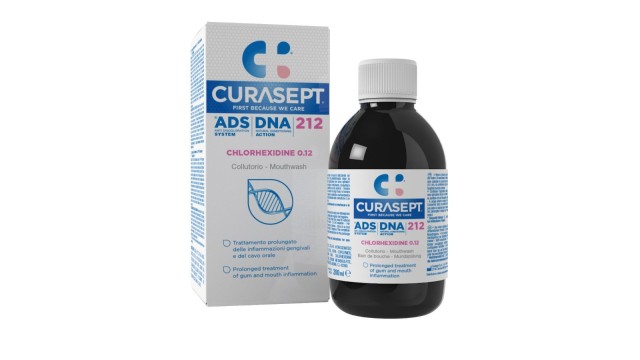 Curasept ADS DNA ® 212 Στοματικό Διάλυμα με 0,12% Χλωρεξιδίνη 200ml Curasept ADS DNA ® 212 Στοματικό Διάλυμα με 0,12% Χλωρεξιδίνη 200ml