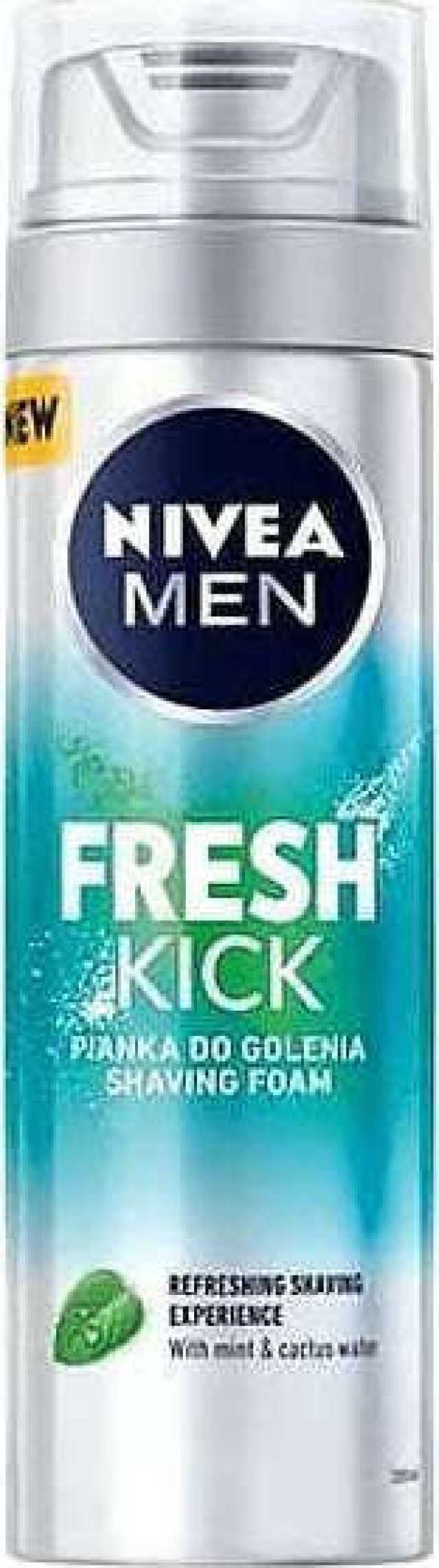 Nivea Men Fresh Kick Shaving Foam Αφρός Ξυρίσματος 200ml