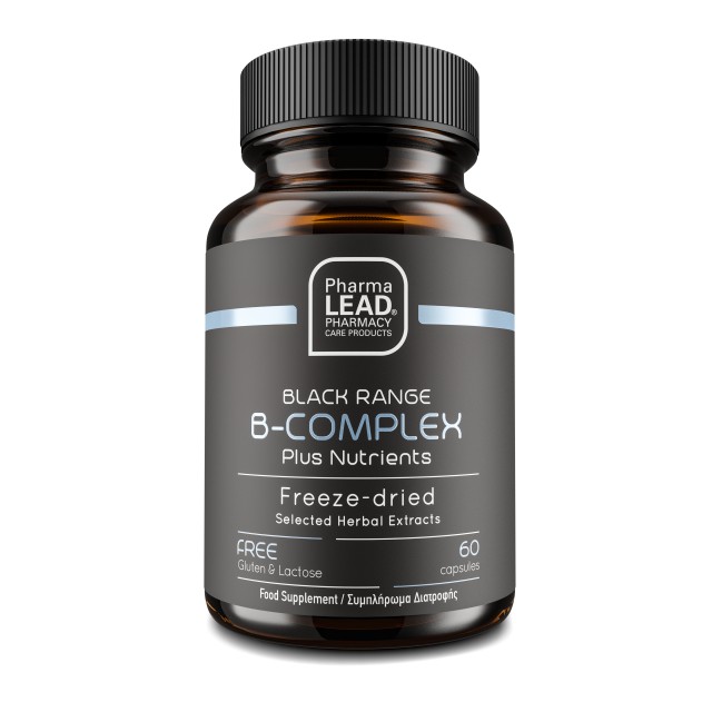 PharmaLead Black Range Β Complex Plus Nutrients για την Παραγωγή Ενέργ … PharmaLead Black Range Β Complex Plus Nutrients για την Παραγωγή Ενέργ …