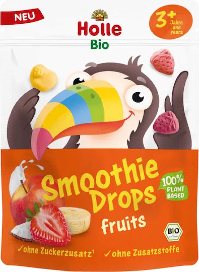 Holle BIO Smoothie Drops Fruits Μπουκίτσες Φρούτων για 3+ Ετών 15g Holle BIO Smoothie Drops Fruits Μπουκίτσες Φρούτων για 3+ Ετών 15g