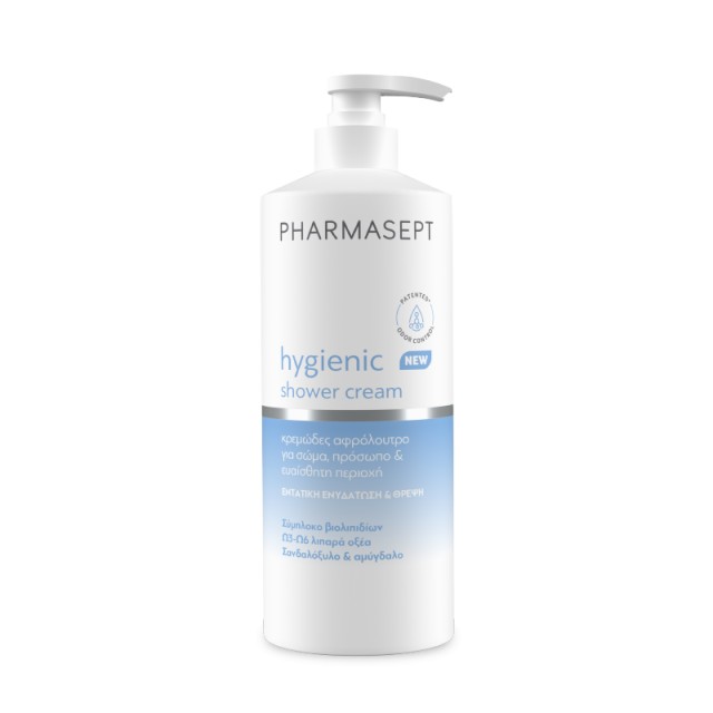 Pharmasept Hygienic Shower Cream Κρεμώδες Αφρόλουτρο Καθημερινής Χρήσης 500ml