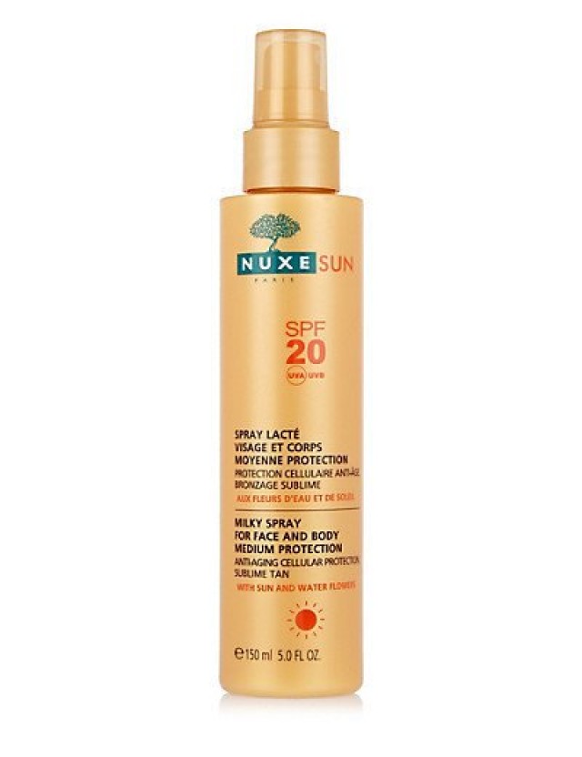 Nuxe - Sun Milky Spray for Face & Body Medium Protection SPF 20 - 150ml