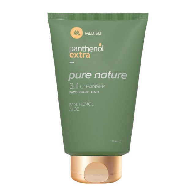 Medisei Panthenol Extra Pure Nature 3 in 1 Cleanser For Face Body & Ha …