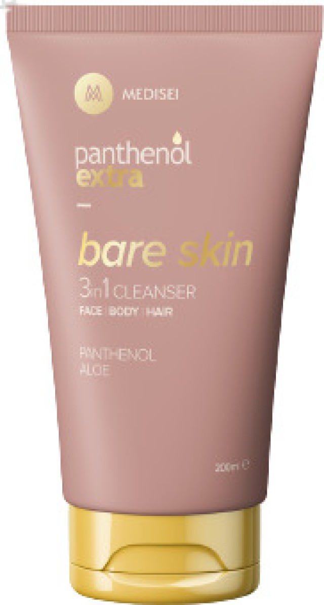 Medisei Panthenol Extra Bare Skin 3 in 1 Cleanser Γυναικείο Αφρόλουτρο …
