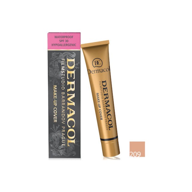 DERMACOL Make-up Cover Waterproof SPF30 Hypoallergenic  209   30gr