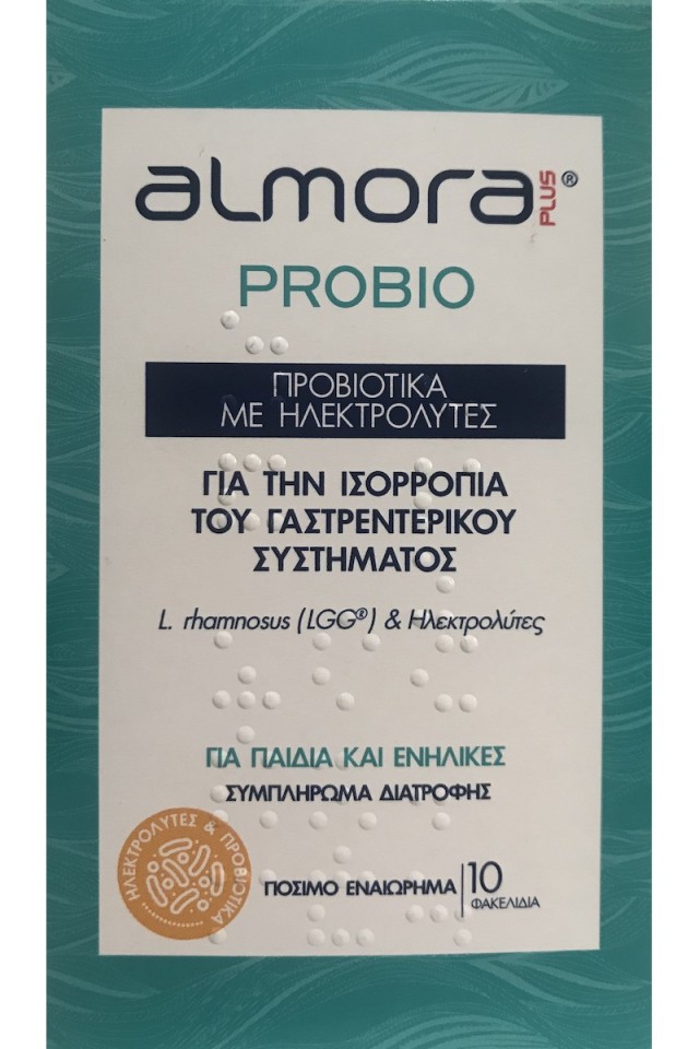 Elpen Almora Plus Probio Συμπλήρωμα Προβιοτικών Με Ηλεκτρολύτες Για Πα …