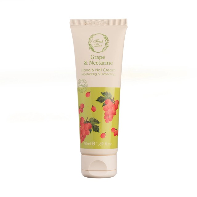 Fresh Line Grape & Nectarine Hand & Nail Cream Κρέμα Χεριών & Νυχιών Σ &hellip;