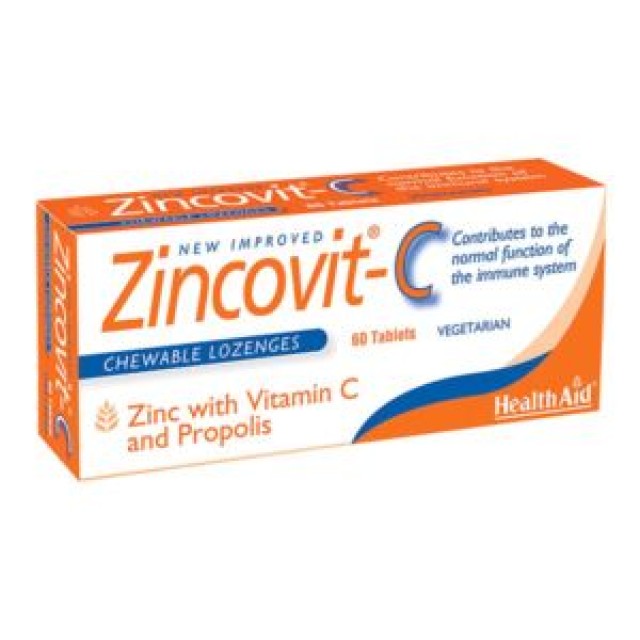 HEALTH AID Zincovit C tablets 60s-blister