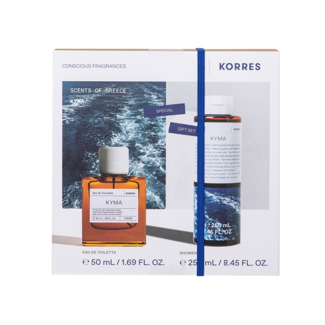 Korres PROMO Kyma Eau De Toilette Ανδρικό Άρωμα 50ml & Kyma Αφρόλουτρο &hellip;