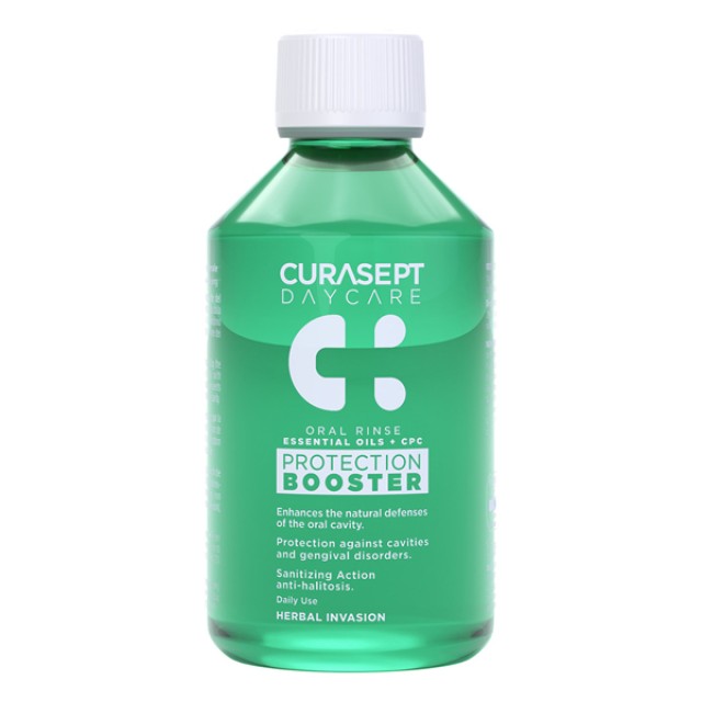 Curasept Daycare Protection Booster Herbal Invasion Καθημερινό Στοματικό Διάλυμα 500ml