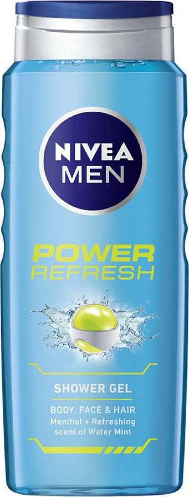 Nivea Men Power Refresh Shower Gel Ανδρικό Αφρόλουτρο 500ml