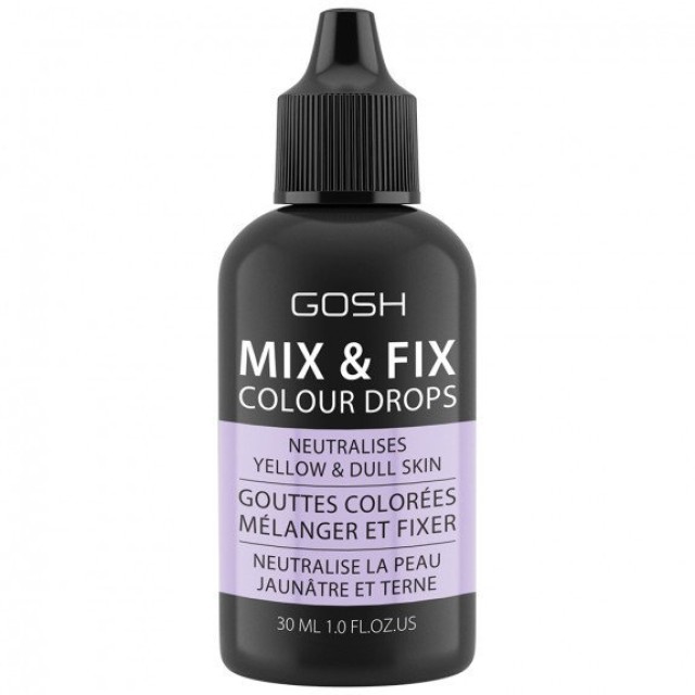 Gosh Mix & Fix Colour Drops 003 Purple, 30ml