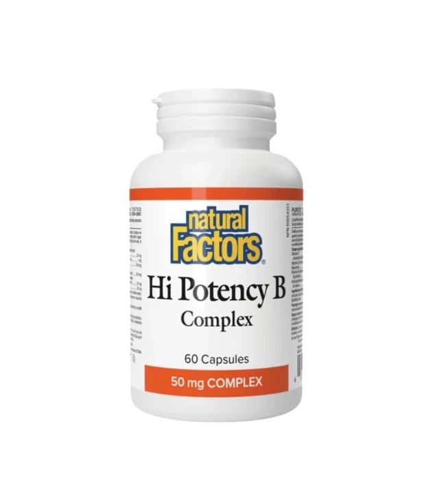 Natural Factors Vitamin B Complex 50mg για την Φυσιολογική Λειτουργία &hellip;