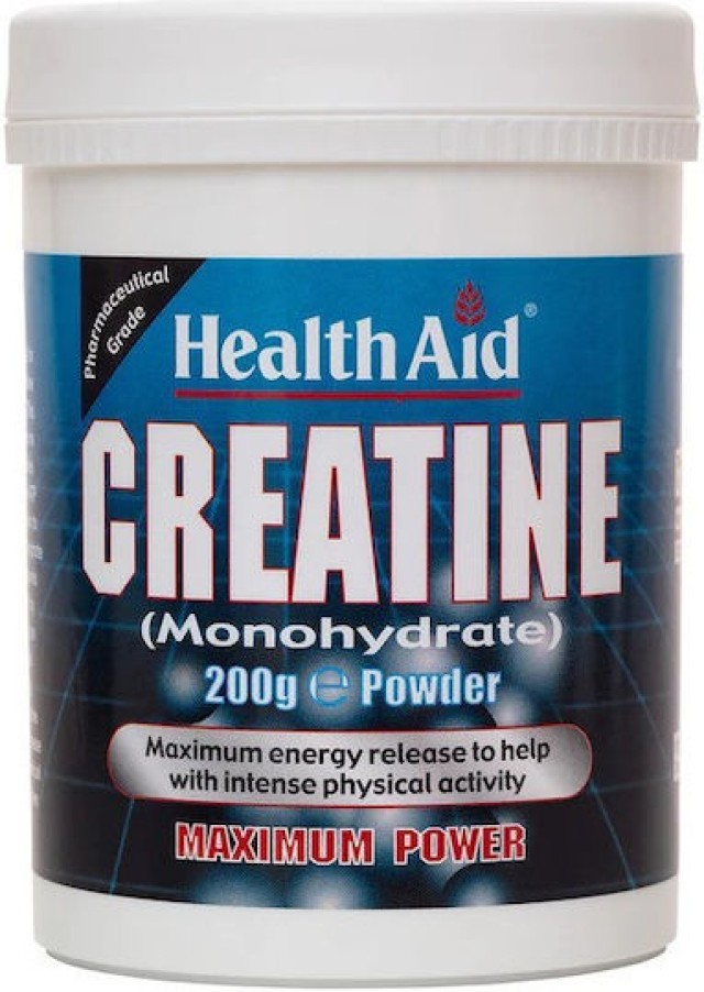 Health Aid Creatine Monohydrate Powder Συμπλήρωμα Διατροφής με Κρεατίν …