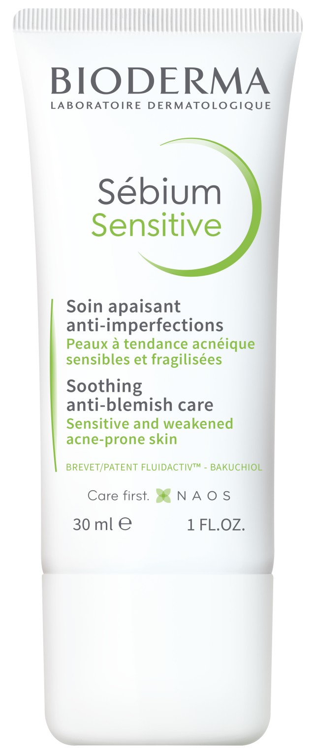 Bioderma Sebium Sensitive Καταπραϋντική Κρέμα Προσώπου 30ml