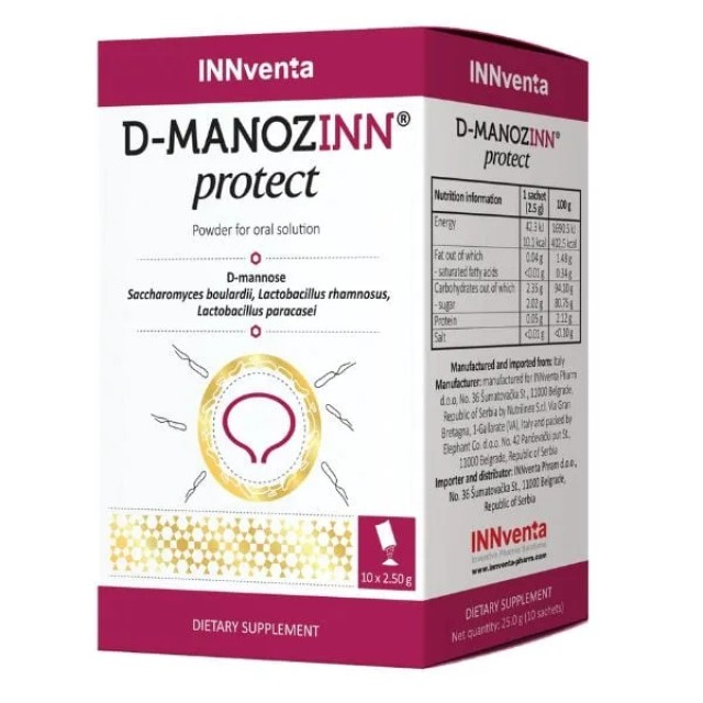 Anelixis Innventa D-Manozinn Protect με Ευεργετική Δράση στο Ουροποιητ &hellip;