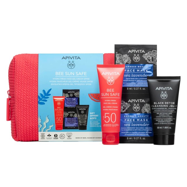 Apivita PROMO Bee Sun Safe Hydra Fresh SPF50 50ml - Black Detox Cleans … Apivita PROMO Bee Sun Safe Hydra Fresh SPF50 50ml - Black Detox Cleans …