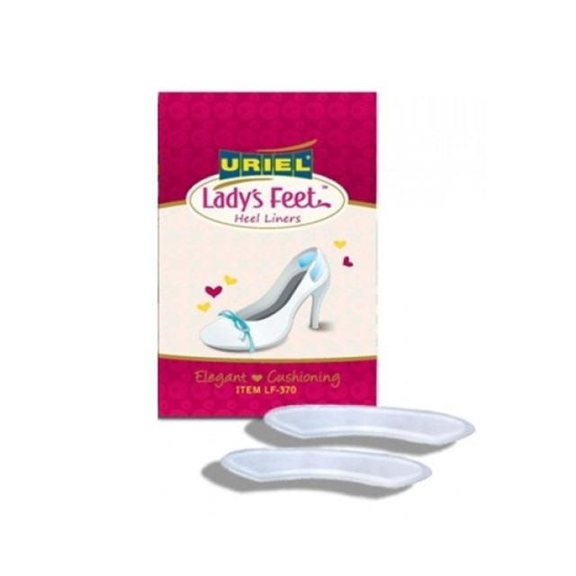 URIEL LF370 Επίθεμα Gel για το Πίσω Μέρος της Φτέρνας, 2τμχ