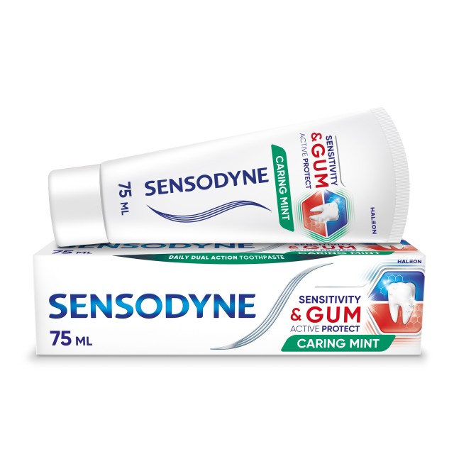 Sensodyne Sensitivity & Gum, Toothpaste for Sensitive Teeth and Bleeding Gums, 75ml