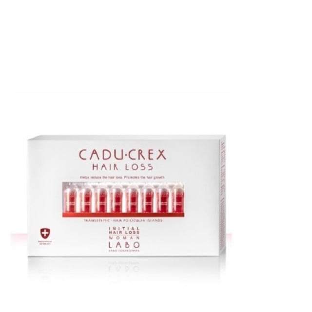 Labo Caducrex Initial Woman 20 Αμπούλες (Αγωγή για Γυναίκες με Αρχικό Στάδιο Τριχόπτωσης)