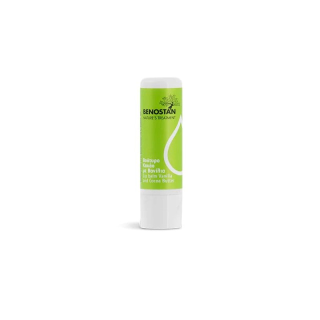 Benostan Lip Balm με Βούτυρο Κακάο και Βανίλια 4g