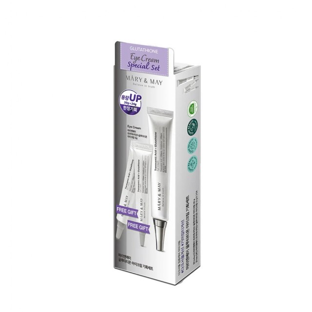 Mary&May Tranexamic Acid + Glutathione Eye Special Set Σετ Κρέμας … Mary&May Tranexamic Acid + Glutathione Eye Special Set Σετ Κρέμας …