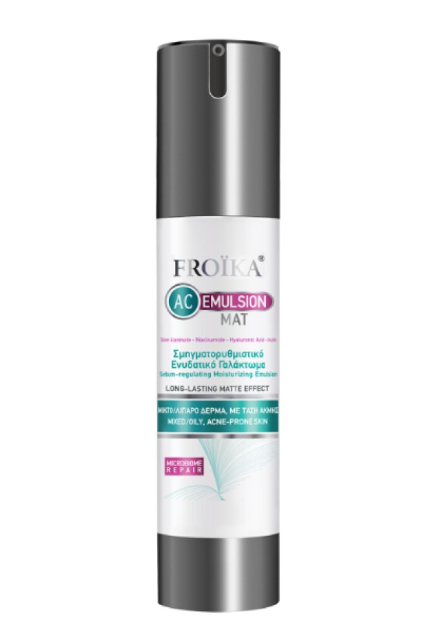 Froika AC Emulsion Mat Ενυδατική Κρέμα Προσώπου για Ματ Αποτέλεσμα, … Froika AC Emulsion Mat Ενυδατική Κρέμα Προσώπου για Ματ Αποτέλεσμα, …