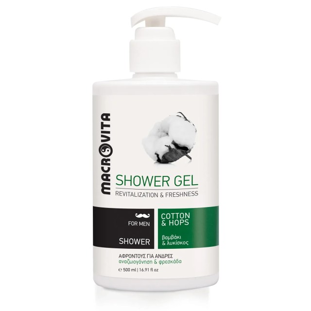 Macrovita Revitalization & Fresness Αφρόλουτρο σε Gel για Άνδρες με Βα &hellip;