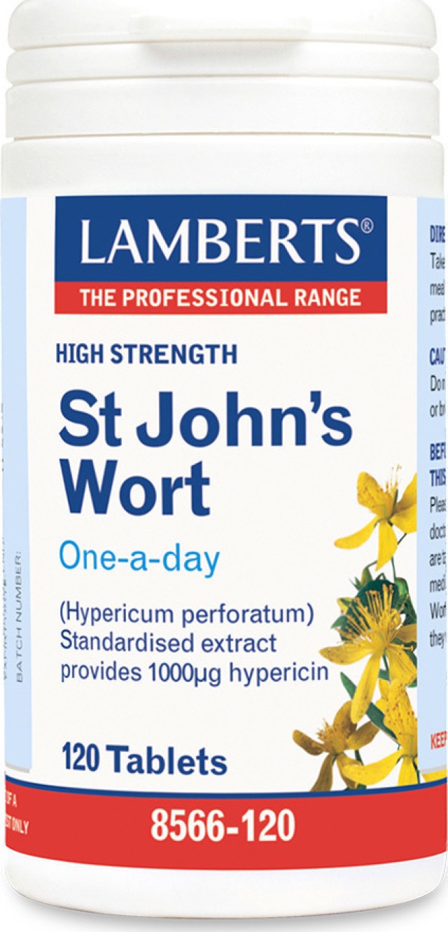 Lamberts St Johns Wort 1332mg, Φυτικό Eκχύλισμα Βαλσαμόχορτου για την …