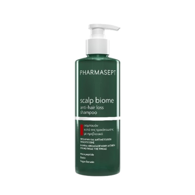 Pharmasept Scalp Biome Anti-Hair Loss Shampoo Σαμπουάν Κατά της Τριχόπ &hellip;