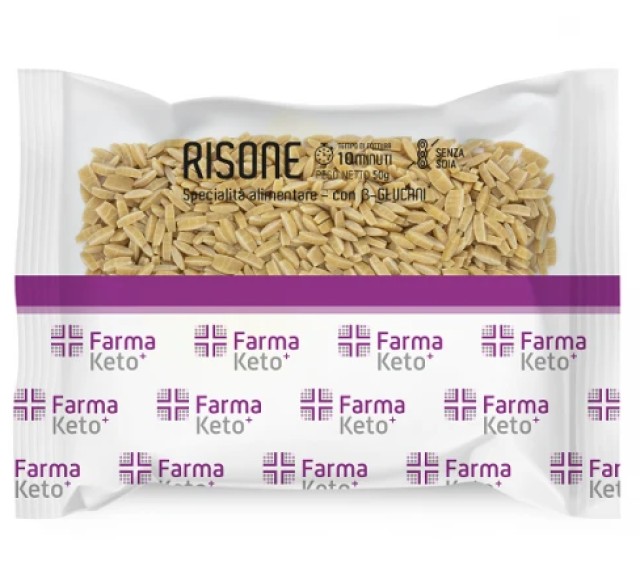 Farmaketo+ Risone KETO Ζυμαρικά Κριθαράκι με Πρωτεΐνη με Χαμηλούς Υδατ …