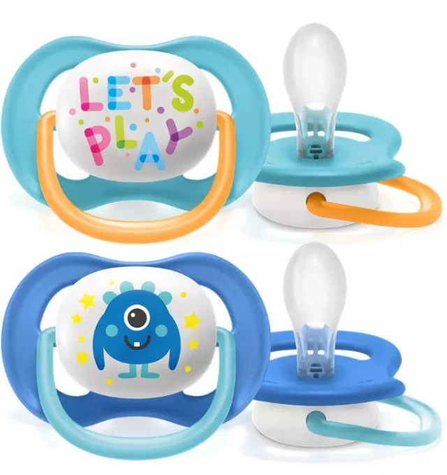 Avent Philips Ultra Air Happy 6-18m Ορθοδοντική Πιπίλα - Αγόρι, 2τμχ