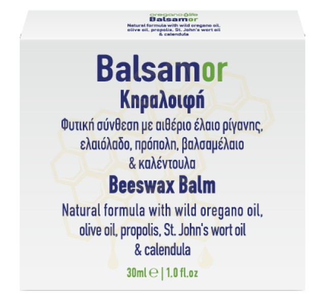 Oregano 4 Life Balsamor Wax Ointment with Antimicrobial & Antibacterial Properties 30ml