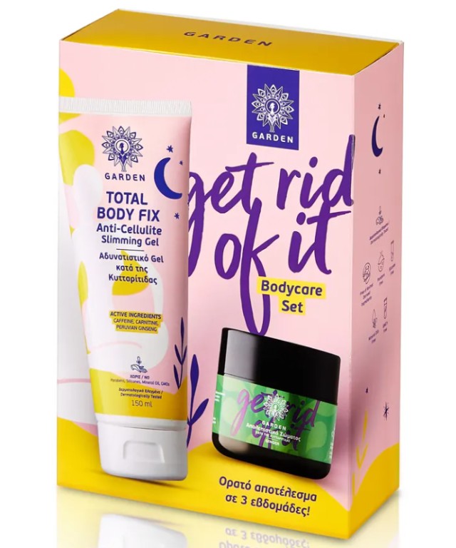 Garden PROMO Total Body Fix Anti Cellulite Slimming Αδυνατιστικό Gel Κ …