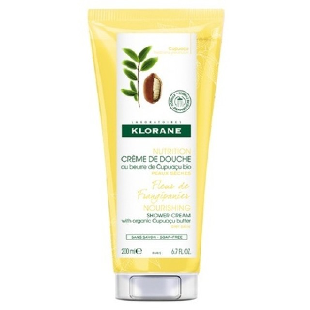 Klorane Creme de Douche Cupuacu Fleur de Frangipanier Κρεμώδες Ντους, …