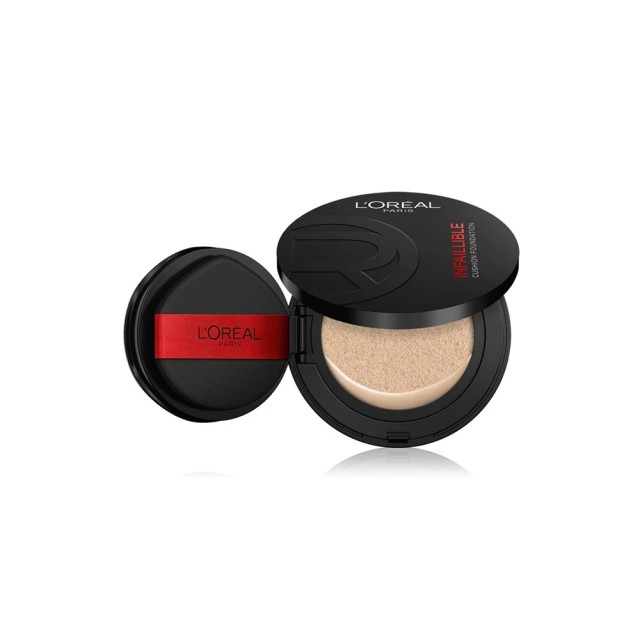 LOreal Paris Infaillible Cushion Foundation No120 Warm Dore Βάση Make … LOreal Paris Infaillible Cushion Foundation No120 Warm Dore Βάση Make …