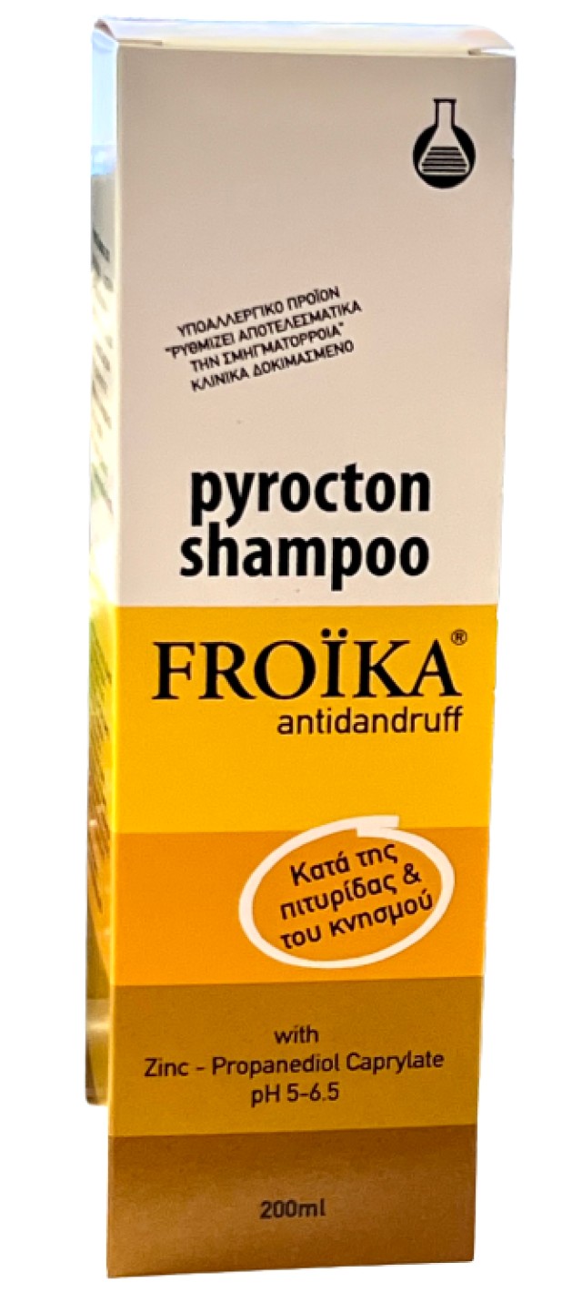 Froika Pyrocton Shampoo Σαμπουάν Κατά της Πιτυρίδας & του Κνησμού 200m …