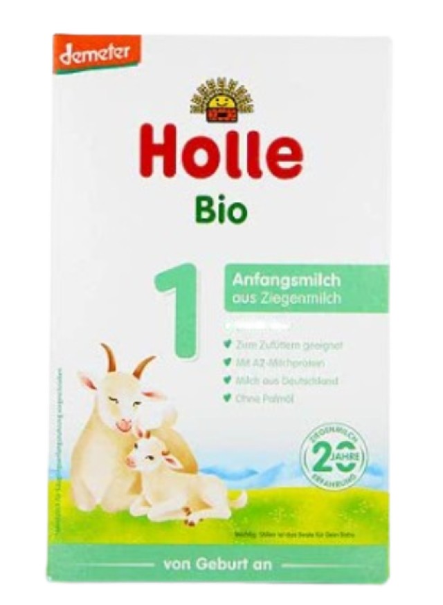 Holle Bio 1 Βιολογικό Κατσικίσιο Γάλα από την Γέννηση 400gr