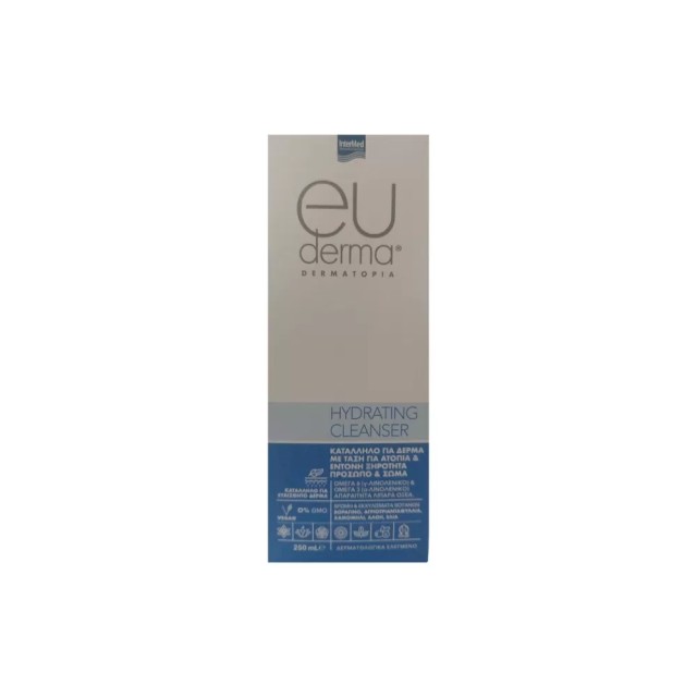 Intermed Euderma Dermatopia Ενυδατικό Καθαριστικό, 250ml