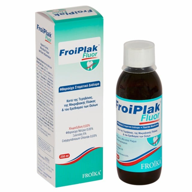 Froika Froiplak Fluor Mouthwash Φθοριούχο Στοματικό Διάλυμα Κατά της … Froika Froiplak Fluor Mouthwash Φθοριούχο Στοματικό Διάλυμα Κατά της …