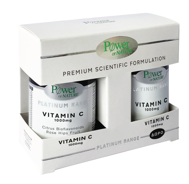 Power Health PROMO Classics Platinum Range Vitamin C 1000mg 30 Δισκία - ΔΩΡΟ Vitamin C 1000mg 20 Δισκία