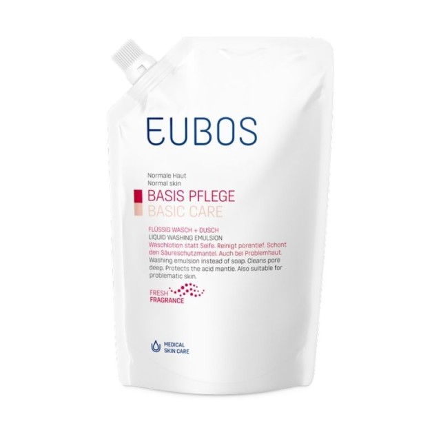 Eubos Liquid Washing Emulsion Basic Care Red Refill Ανταλλακτικό Υγρό …