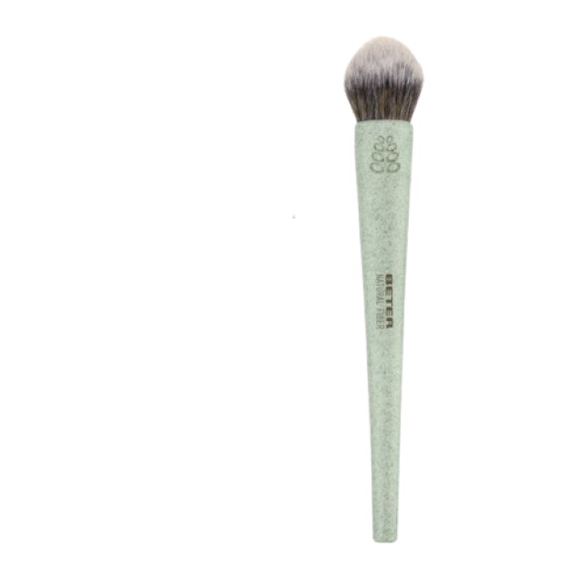 Beter Natural Fiber Large Powder Brush Μεγάλο Πινέλο για Make up Χρώμα Φυστικί 1 Τεμάχιο