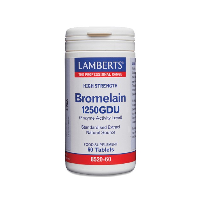 Lamberts Bromelain 500mg [1250 GDU] 60 Ταμπλέτες