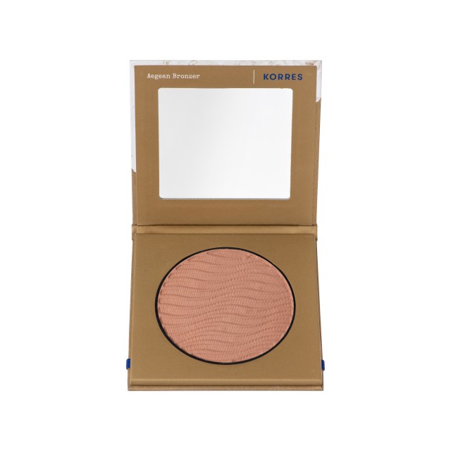 Korres Aegean Bronzer Natural Tan Look Warm Πούδρα 7gr