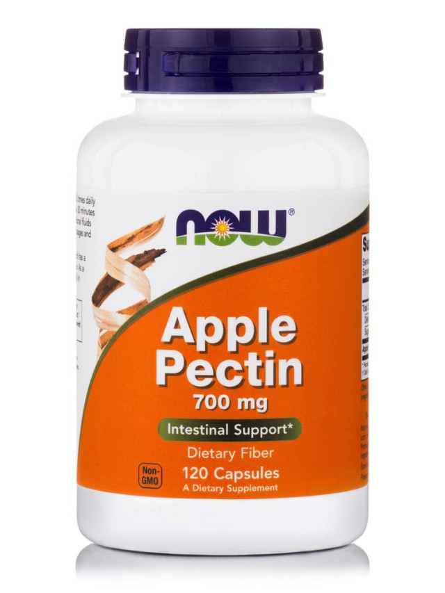 Now Foods Apple Pectin 700mg Συμπλήρωμα Διατροφής από Πηκτίνη Μήλου 120 Κάψουλες