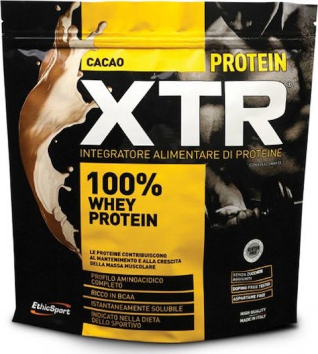 EthicSport Protein XTR Cacao Πρωτεΐνη 100% από Ορό Γάλακτος Πλούσια σε &hellip;